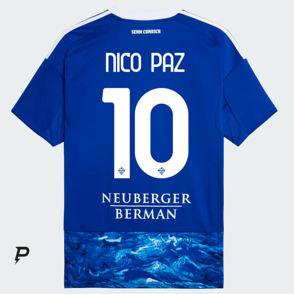 #10 NICO PAZ Maglia Home 25/26
