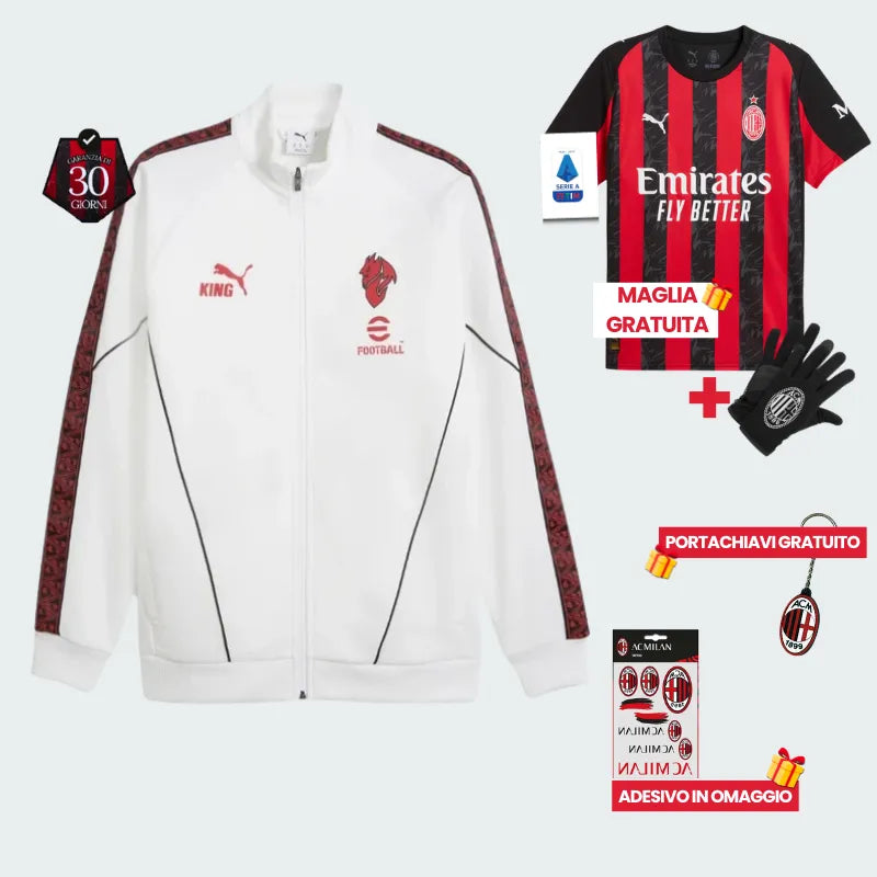 Giacca 25/26 Rossoneri + Maglia in Omaggio (Offerta)
