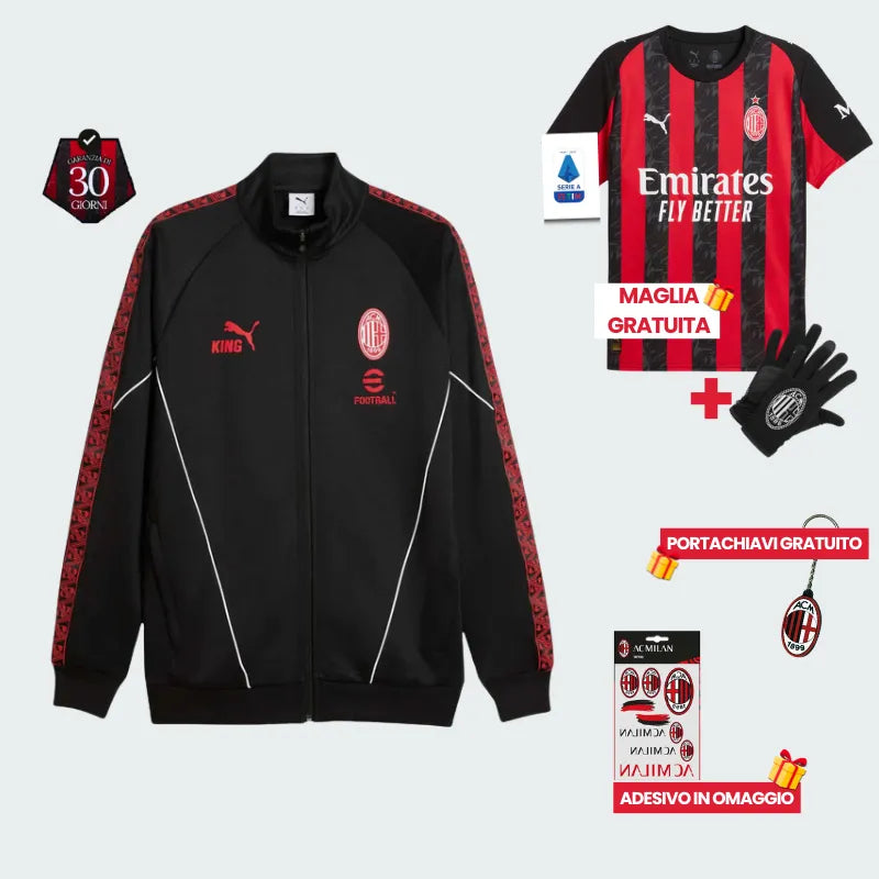 Giacca 25/26 Rossoneri + Maglia in Omaggio (Offerta)