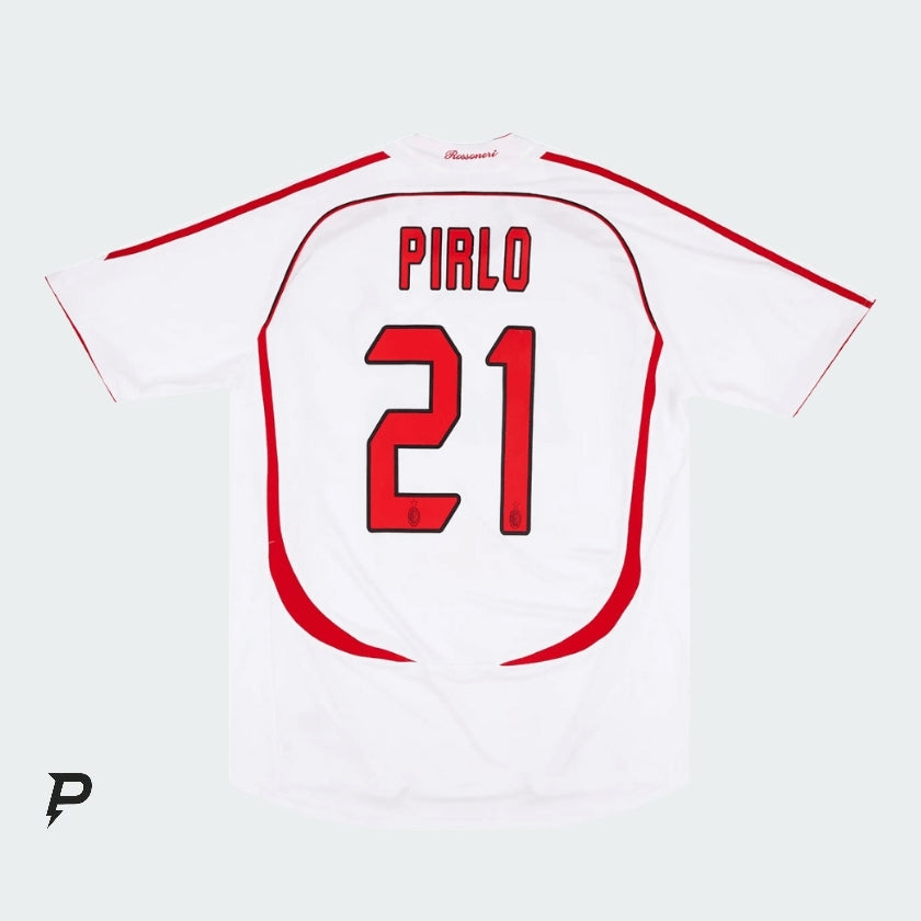 #21 Pirlo Maglia Retro ACM Away 2007/08 - UCL Finale