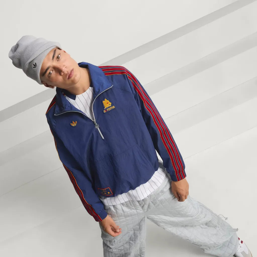 Giacca Icons con mezza zip