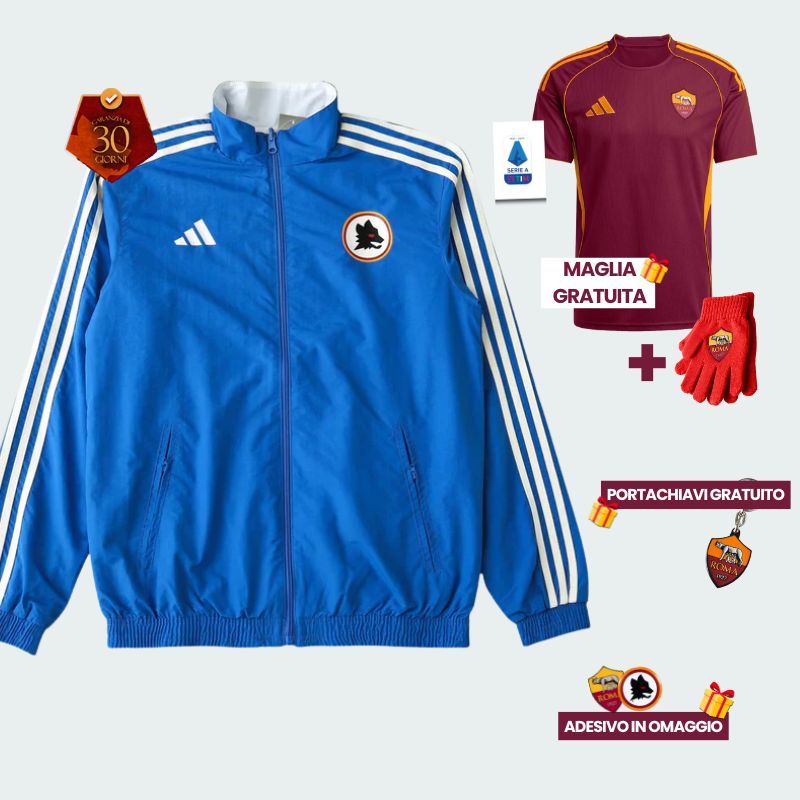 Giaca Giallorossi 25/26 + Maglia in Omaggio (Offerta)
