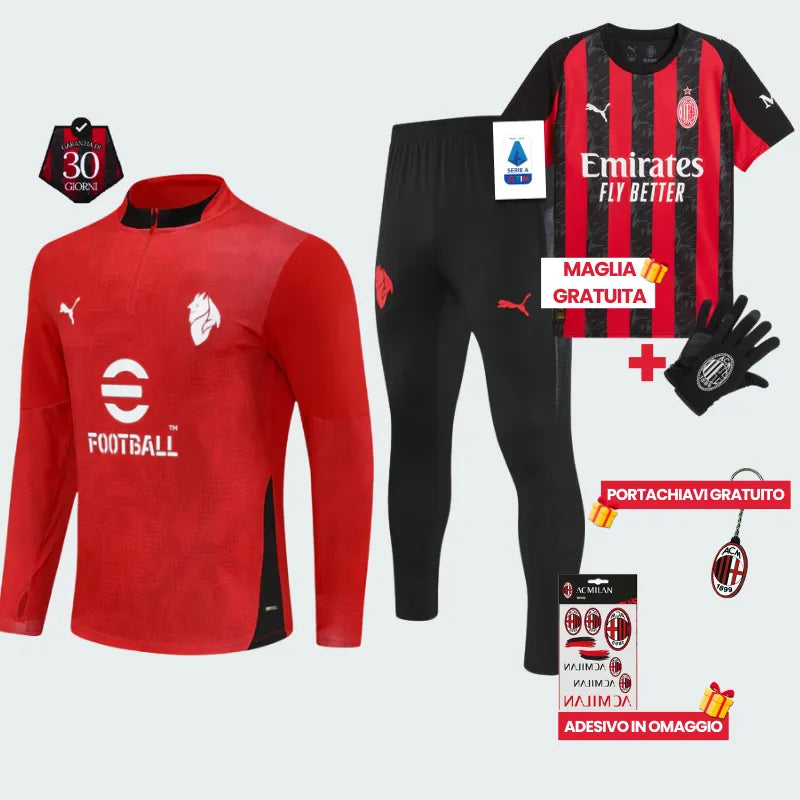 Tuta 25/26 Rossoneri + Maglia in Omaggio (Offerta)