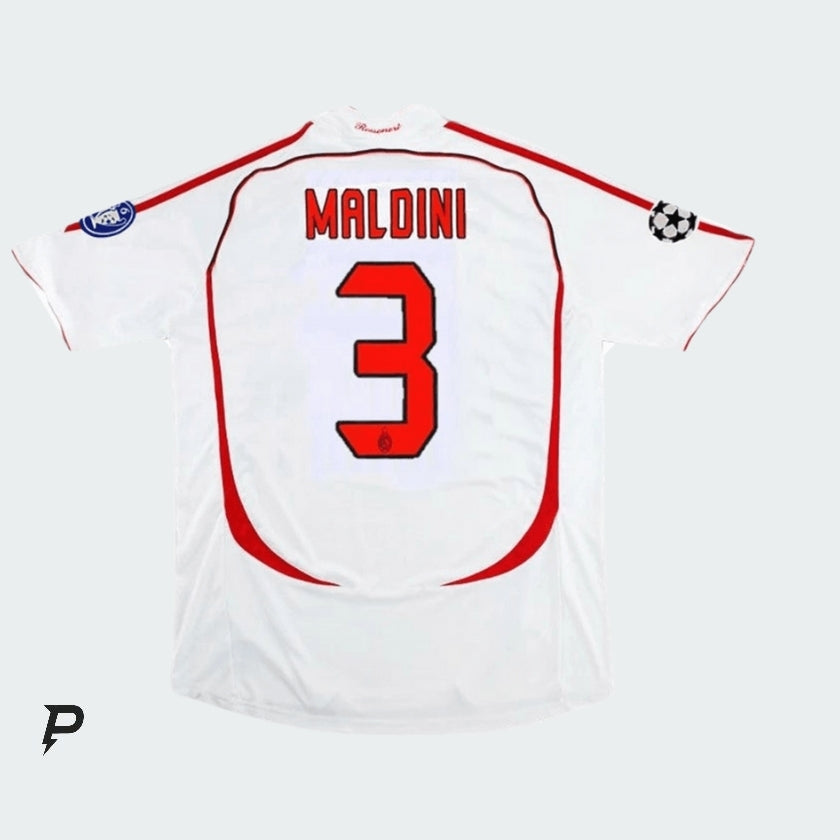 #3 Maldini Maglia Retro ACM Away 2007/08 - UCL Finale
