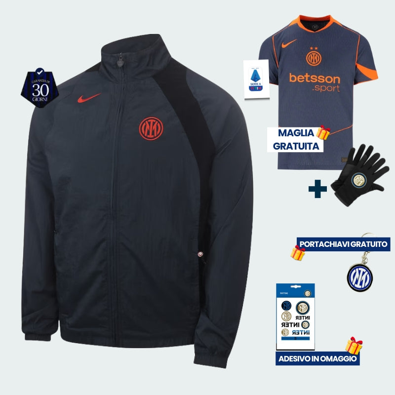 Giacca 25/26 Nerazzurri Total 90 Uomo + + Maglia in Omaggio (Offerta)