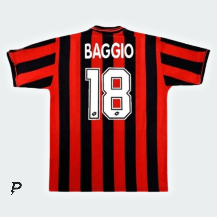 #18 Baggio Maglia Retro ACM Home 1996/97