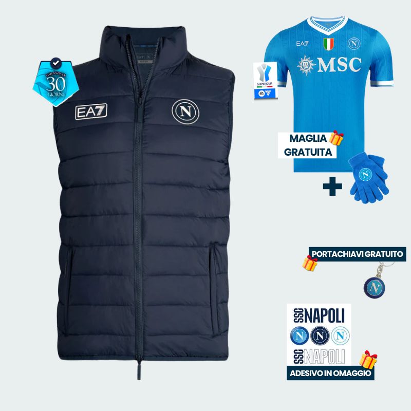 Padded Sleeveless Vest 2025/2026 + Maglia in Omaggio (Offerta)