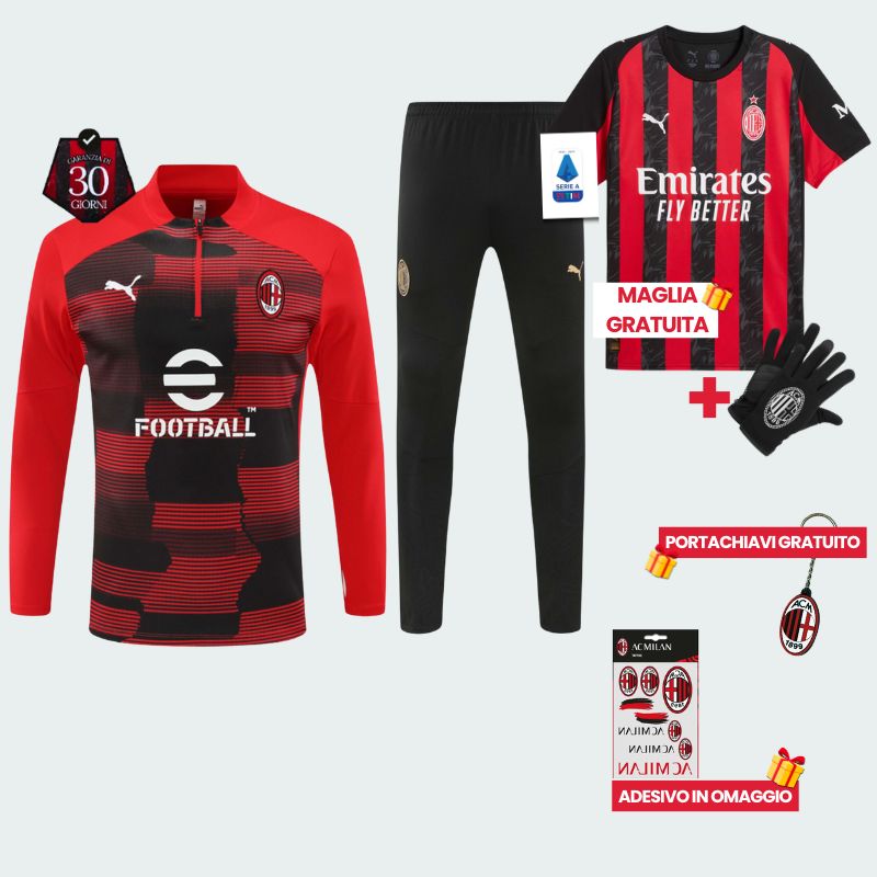 Tuta 25/26 Rossoneri + Maglia in Omaggio (Offerta)